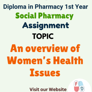 An overview of Women’s Health Issues Assignment