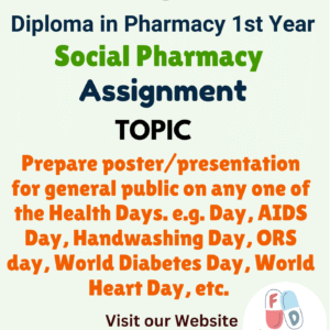 Prepare poster/presentation for general public on any one of the Health Days. e.g. Day, AIDS Day, Handwashing Day, ORS day, World Diabetes Day, World Heart Day, etc Assignment