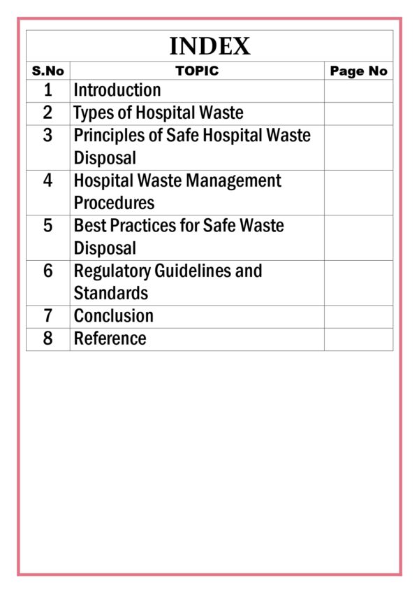 Safe waste disposal of hospital waste Assignment - Image 5