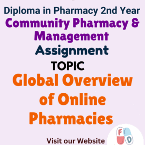 Global Overview of Online Pharmacies Assignment