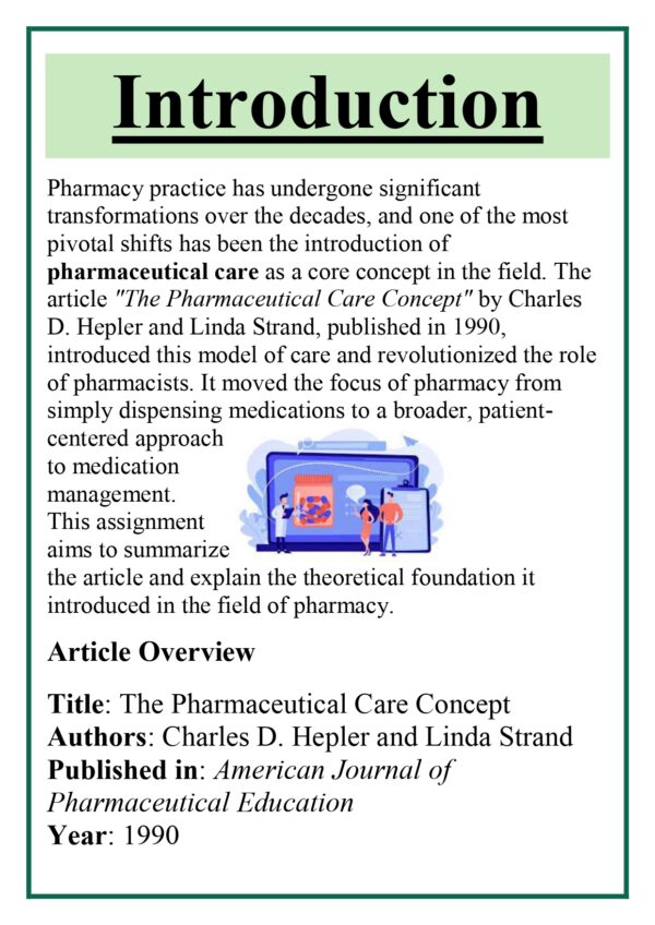 Read a minimum of one article relevant to any theory topic, from Pharma /Science/ or other Periodicals and prepare summary of it for submission Assignment - Image 6