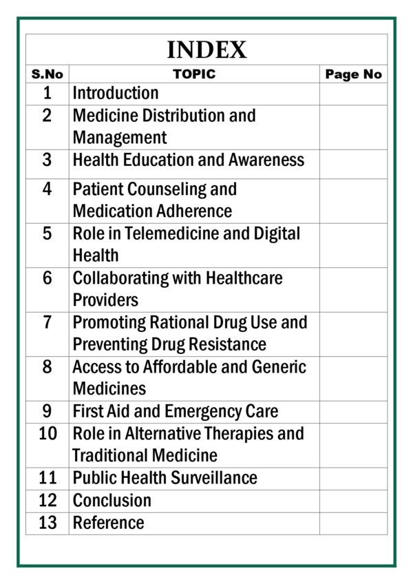 Potential roles of pharmacists in rural India Assignment - Image 5