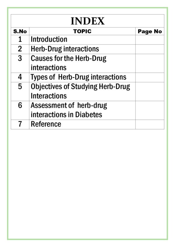 Herb-Drug interactions documented in the literature and their clinical significances Assignment - Image 5