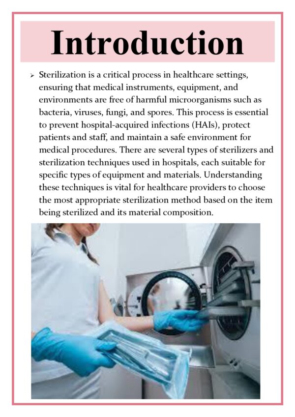 Various types of sterilizers and sterilization techniques used in hospitals Assignment - Image 6