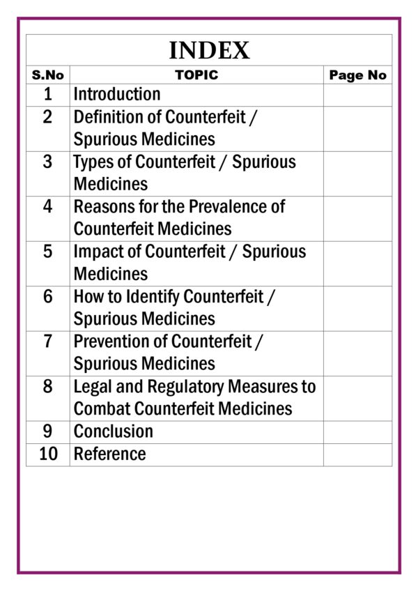 Counterfeit / Spurious medicines Assignment - Image 5