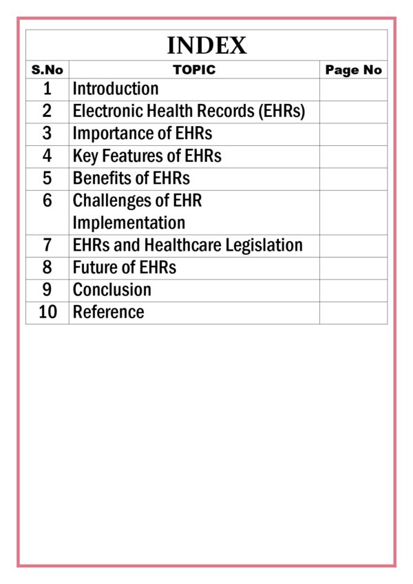 Concept of electronic health records Assignment - Image 5
