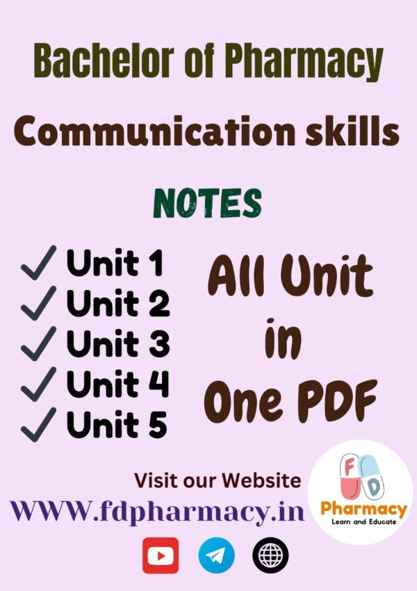 Communication skills All Unit Notes