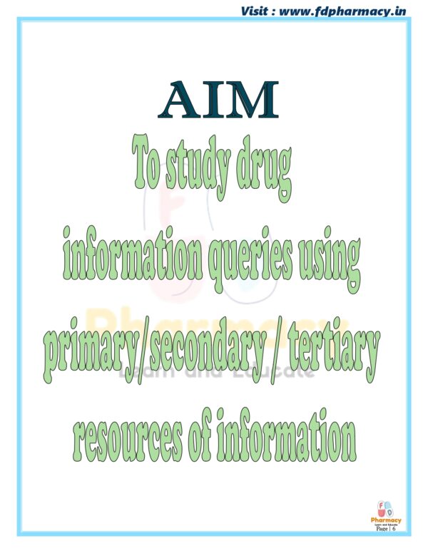 Hospital and Clinical Pharmacy Practical Manual - Image 6
