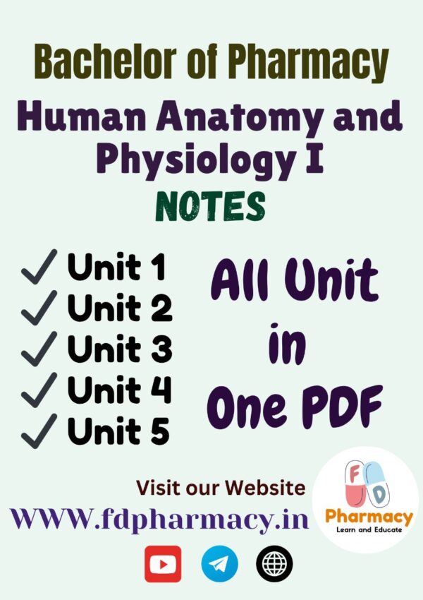 Human anatomy and physiology – I All Unit Notes