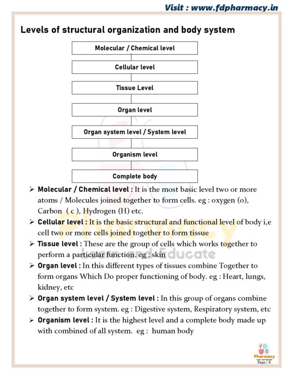 Human anatomy and physiology – I All Unit Notes - Image 8