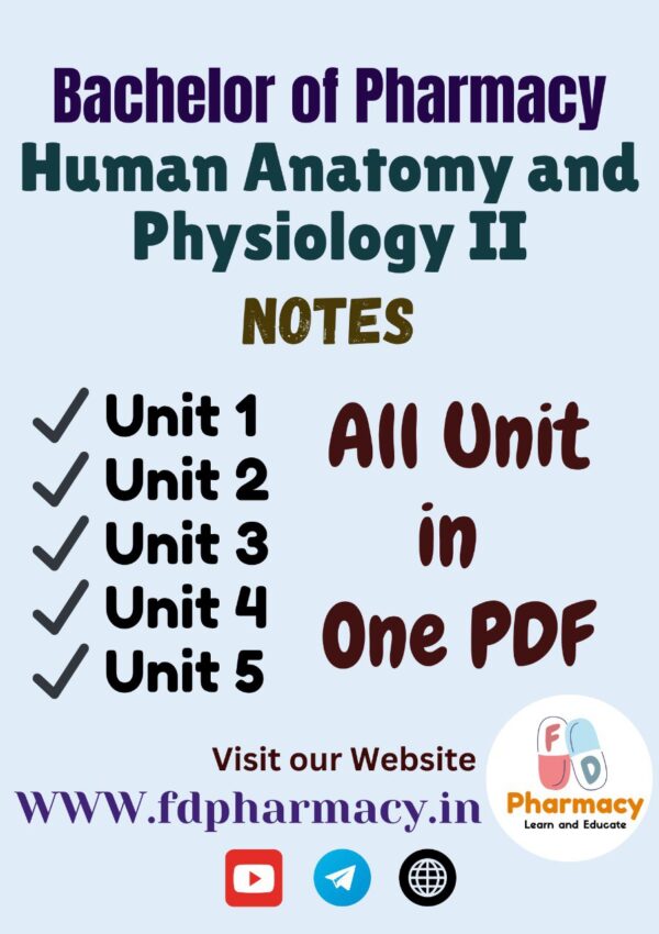 Human anatomy and physiology – II All Unit Notes