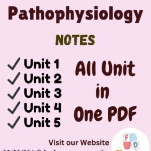 Pathophysiology All Unit Notes