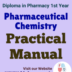 Pharmaceutical Chemistry Practical Manual
