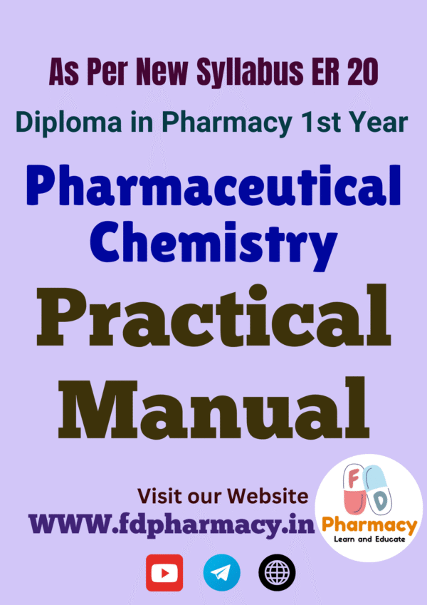 Pharmaceutical Chemistry Practical Manual