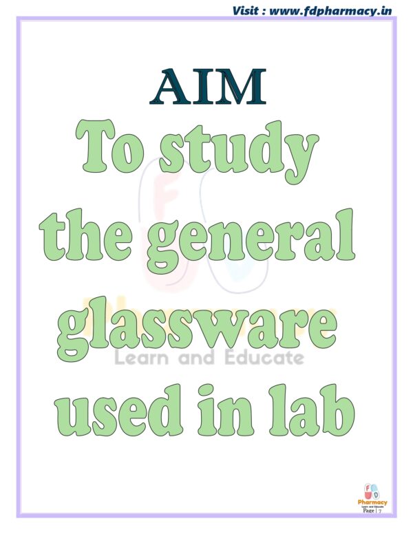 Pharmaceutical Chemistry Practical Manual - Image 7
