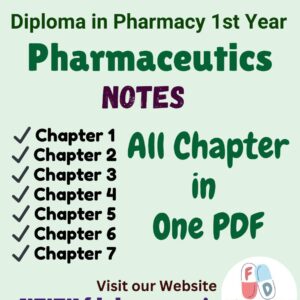 Pharmaceutics All Chapter Notes