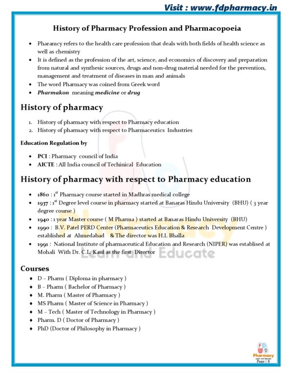 Pharmaceutics All Chapter Notes - Image 8