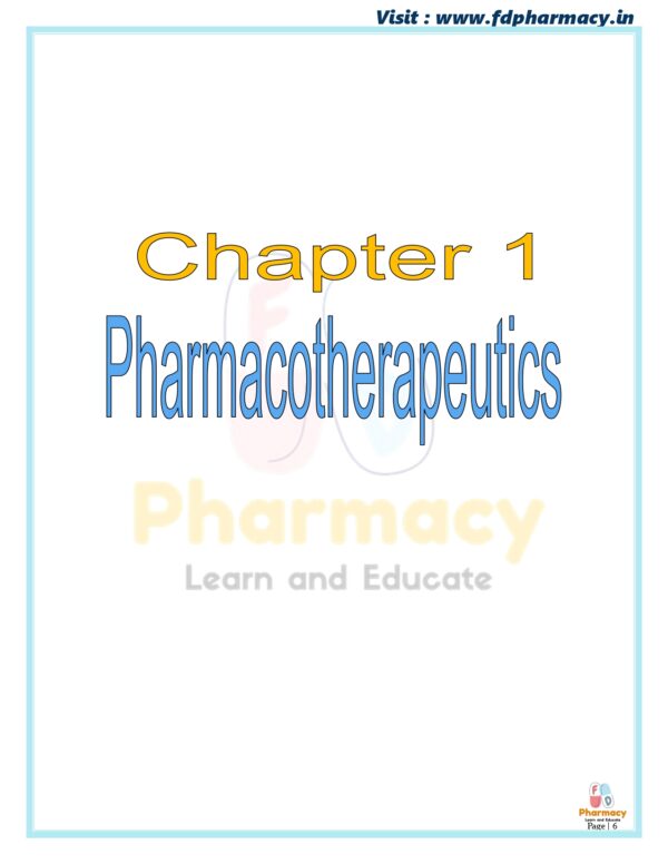 Pharmacotherapeutics All Chapter Notes - Image 6