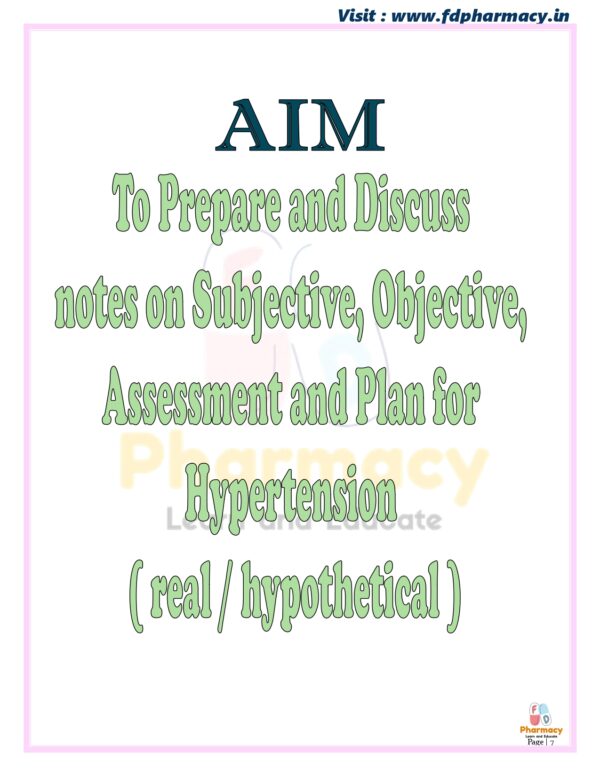 Pharmacotherapeutics Practical Manual - Image 7