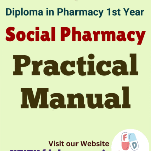 Social Pharmacy Practical Manual