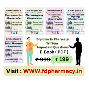 D.Pharma 1st Year Important Questions