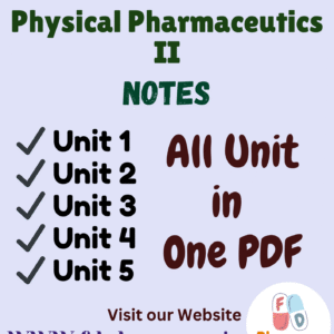 Physical Pharmaceutics - II All Unit Notes