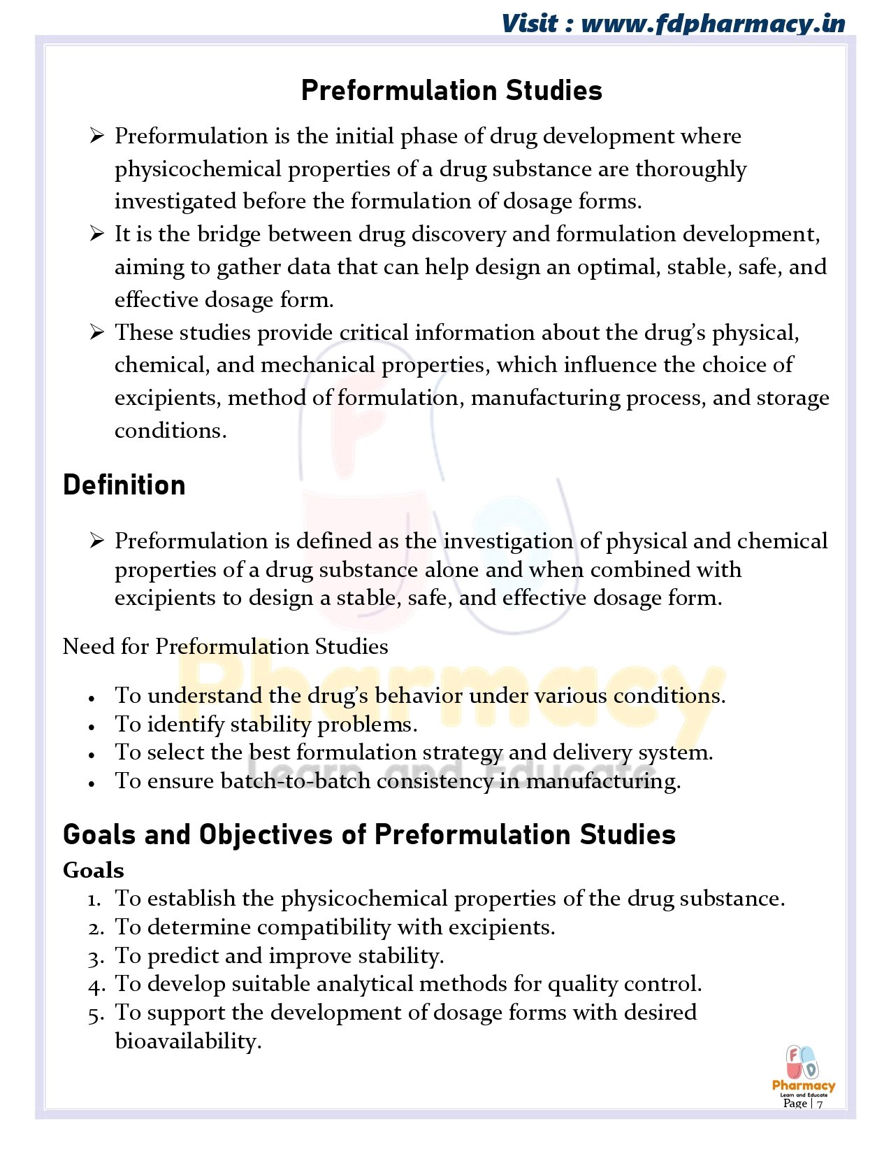 B.Pharma 5th Semester Notes - Image 7