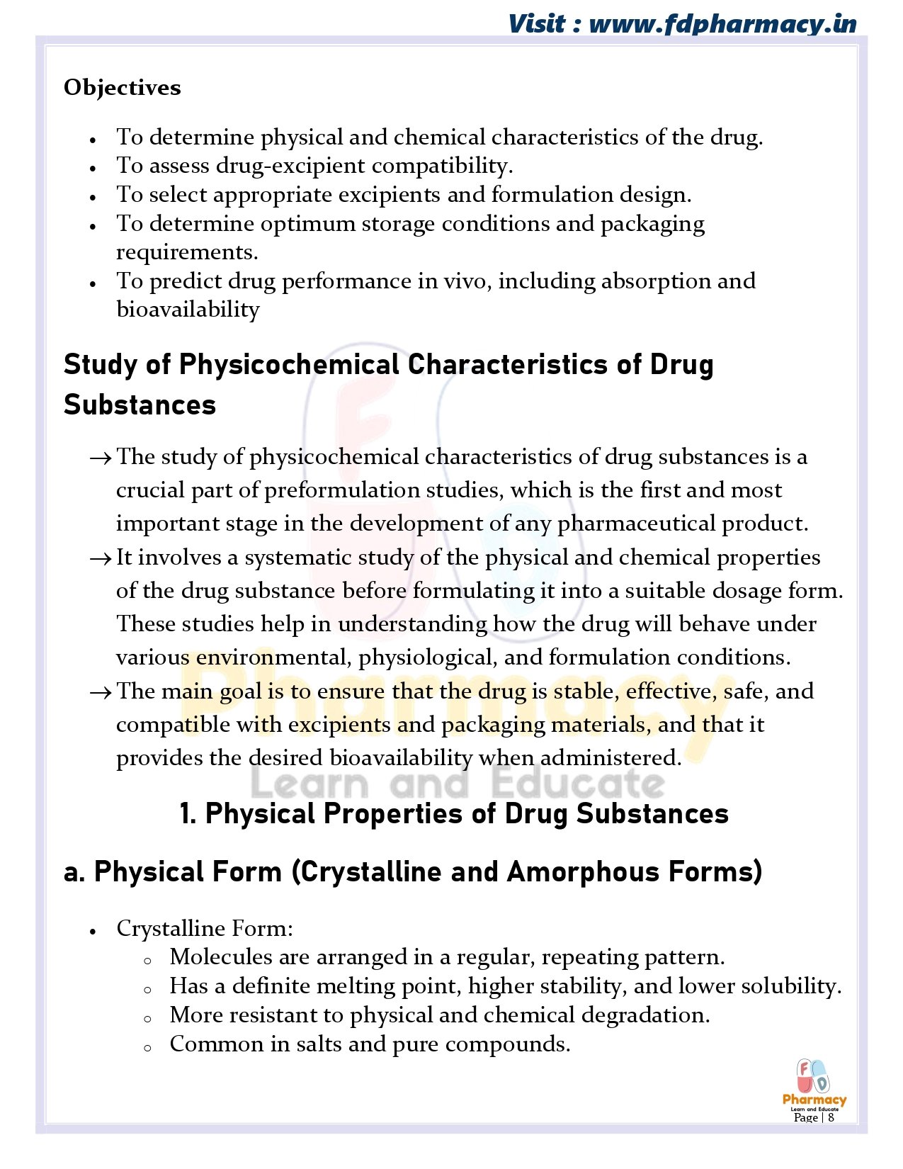 B.Pharma 5th Semester Notes - Image 8