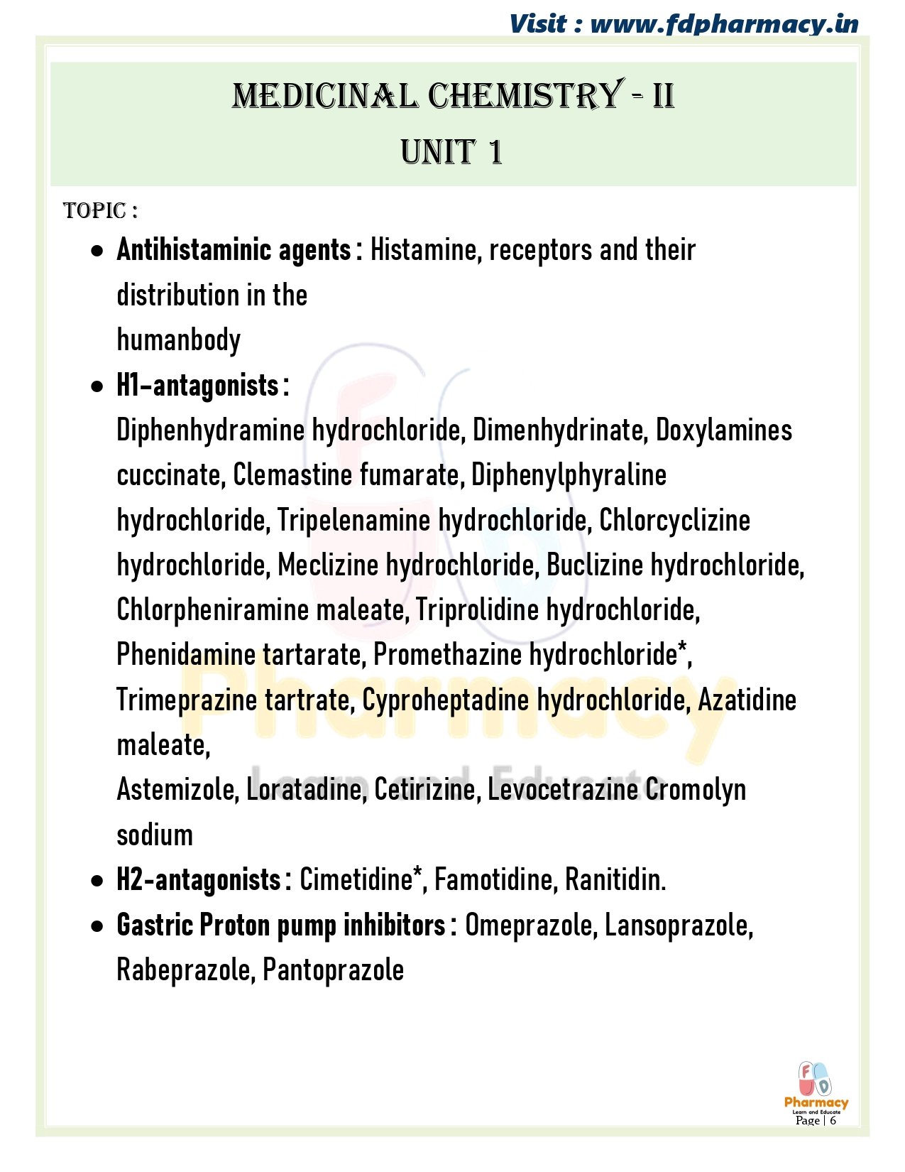 B.Pharma 5th Semester Notes - Image 11