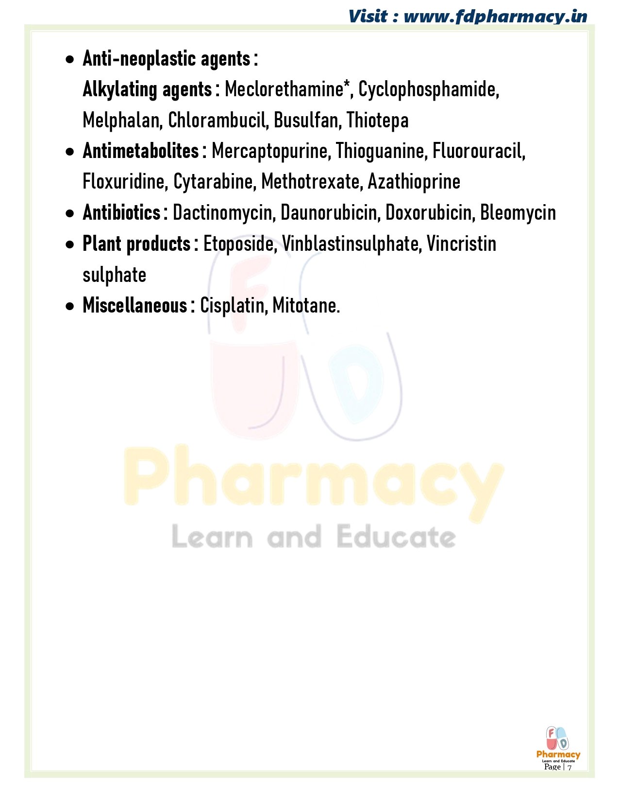 B.Pharma 5th Semester Notes - Image 12
