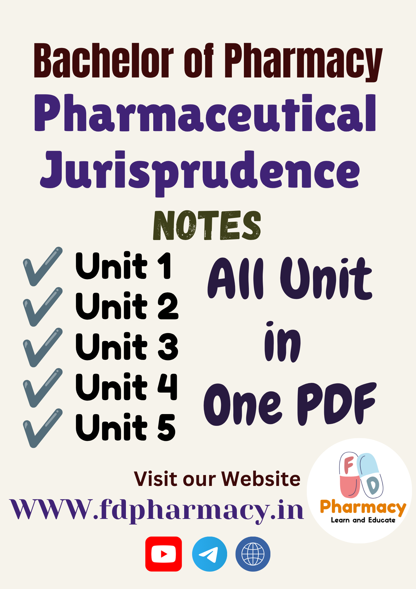 B.Pharma 5th Semester Notes - Image 15