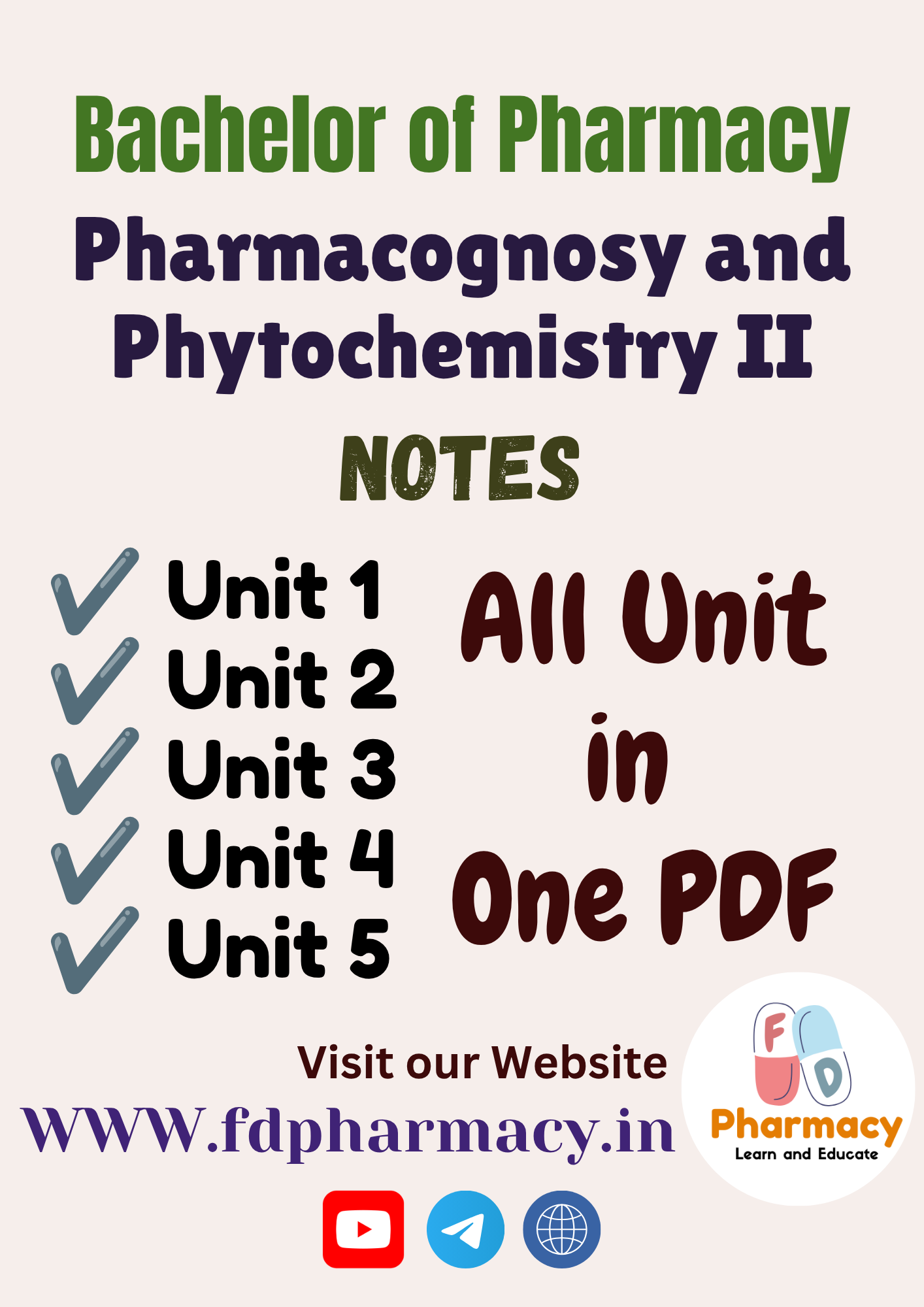 B.Pharma 5th Semester Notes - Image 20