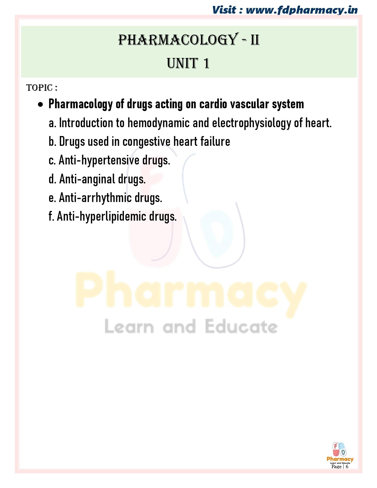 B.Pharma 5th Semester Notes - Image 27