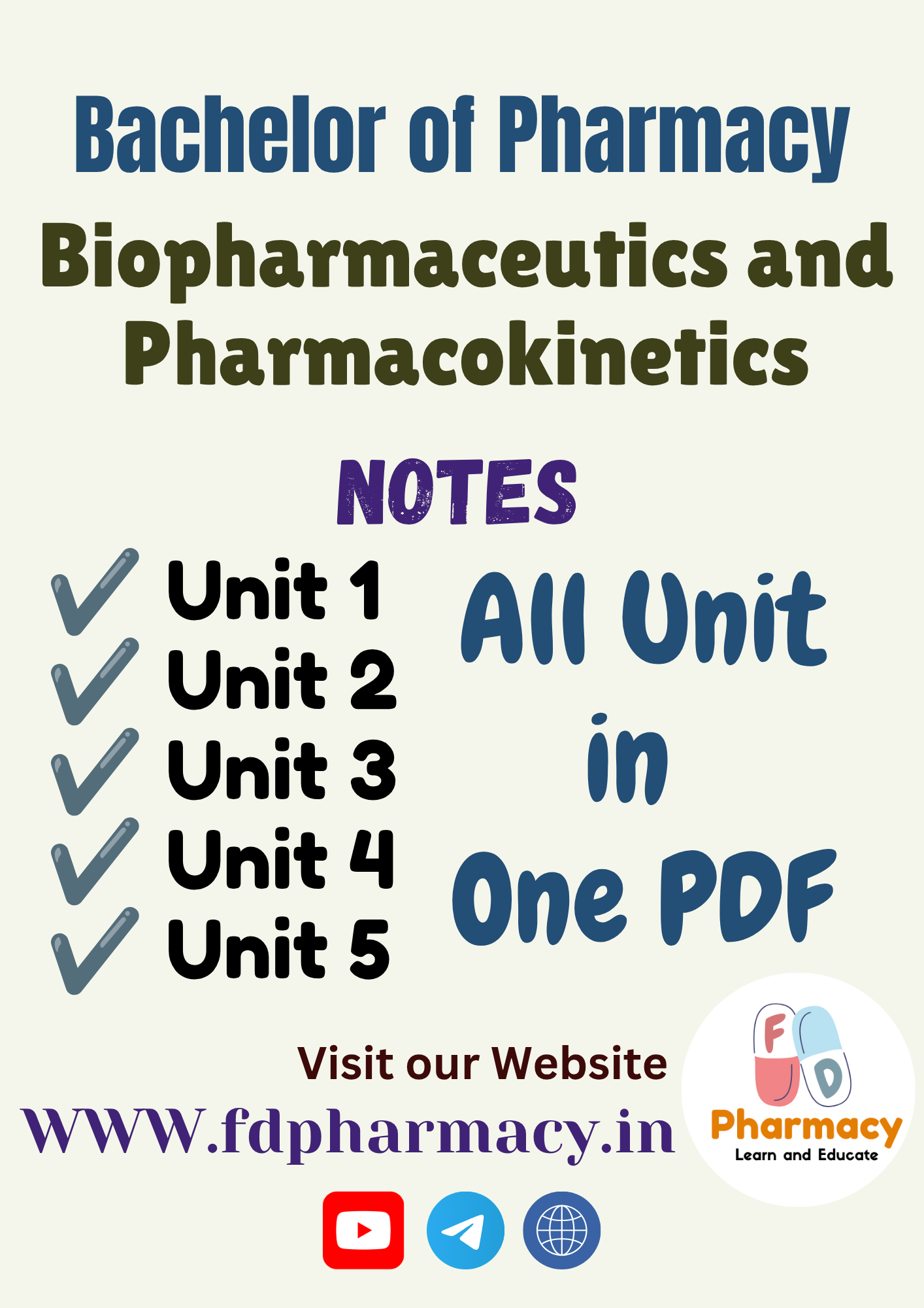 B.Pharma 6th Semester Notes - Image 19