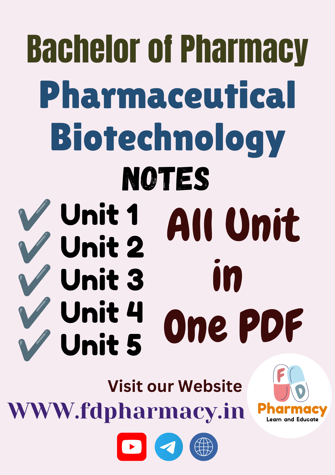 B.Pharma 6th Semester Notes - Image 24