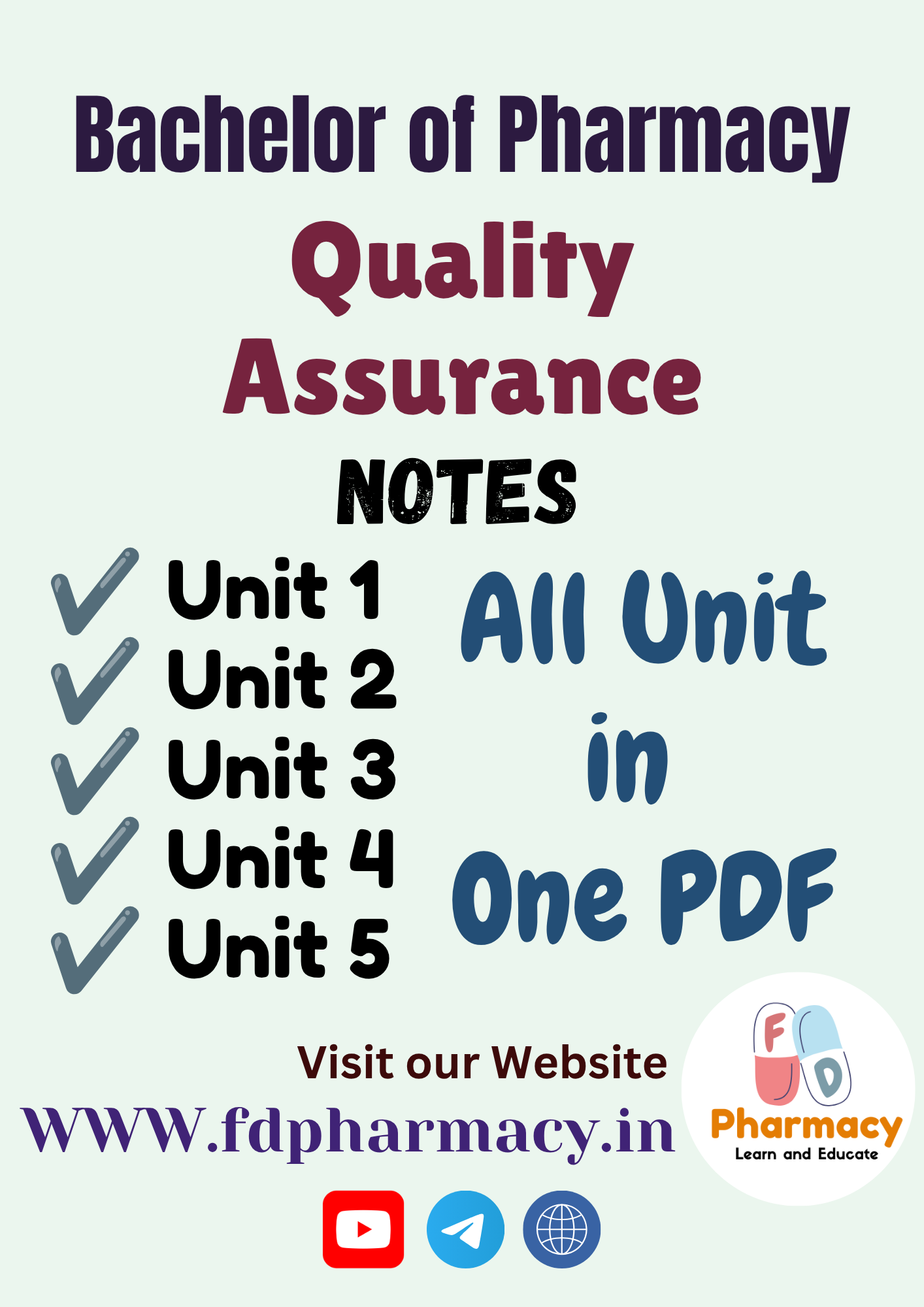 B.Pharma 6th Semester Notes - Image 29