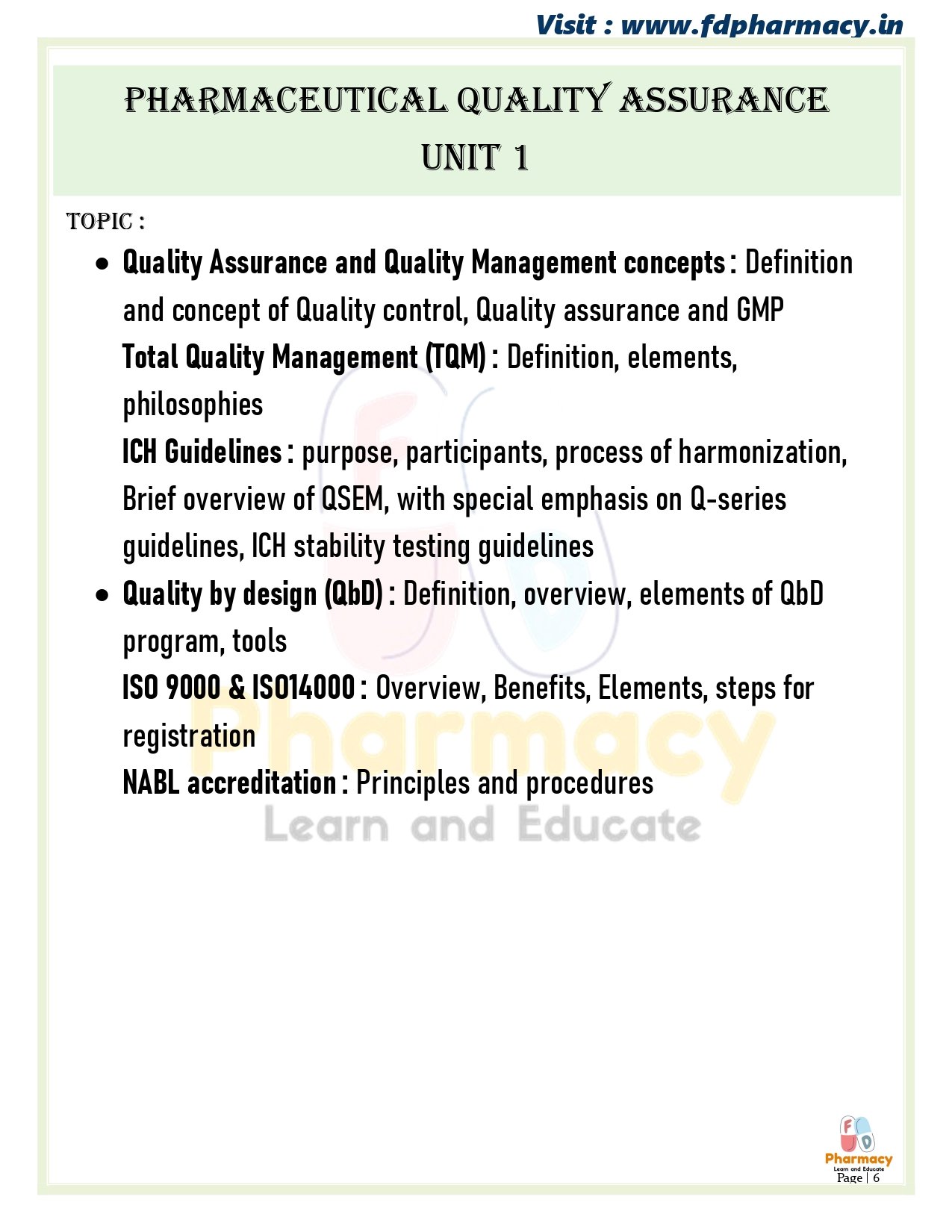 B.Pharma 6th Semester Notes - Image 31