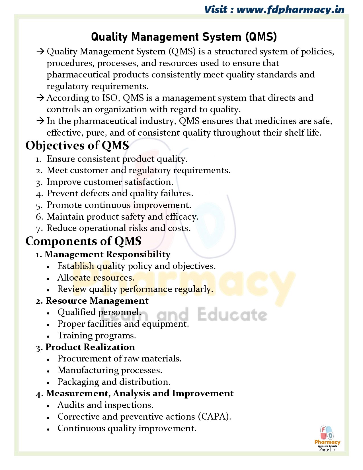 B.Pharma 6th Semester Notes - Image 32