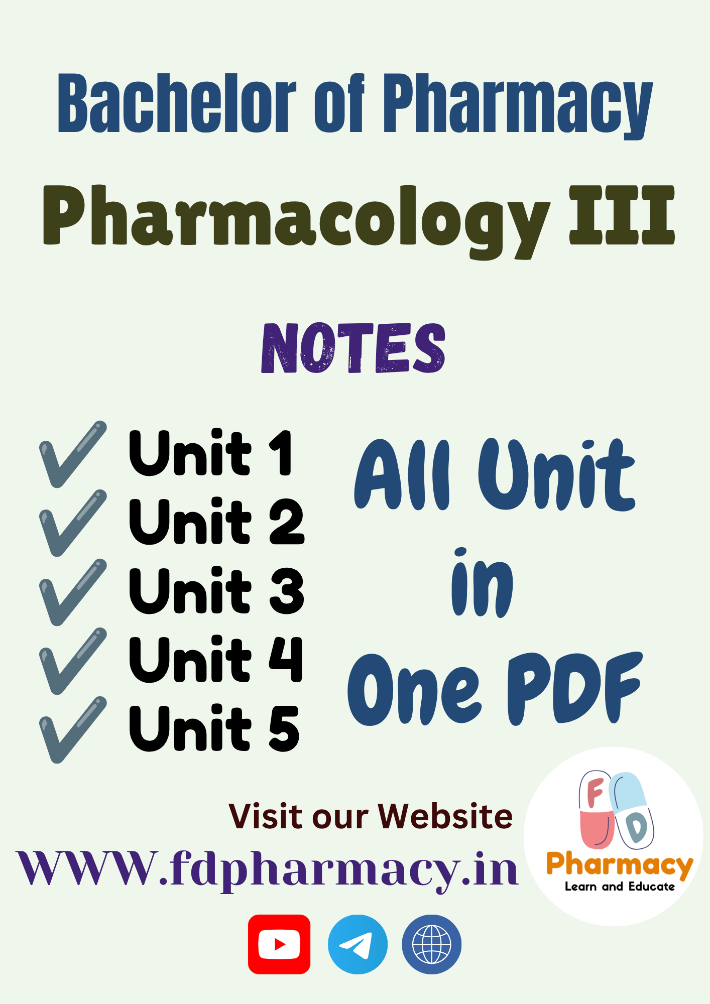 B.Pharma 6th Semester Notes - Image 9
